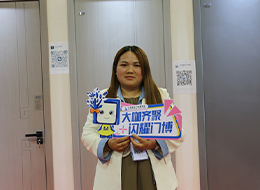 2023临沂门博会,中国木门网专访华晨门配何素琴