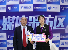 2023重庆门博会,中国木门网专访海安木门胡学礼